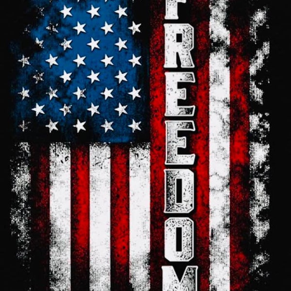 Freedom Flag Sublimation