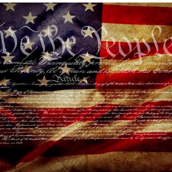 We the people Constitution Sublimation
