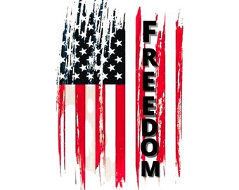 Freedom Distressed Flag