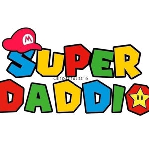 Envoltório de sublimação Super Dad