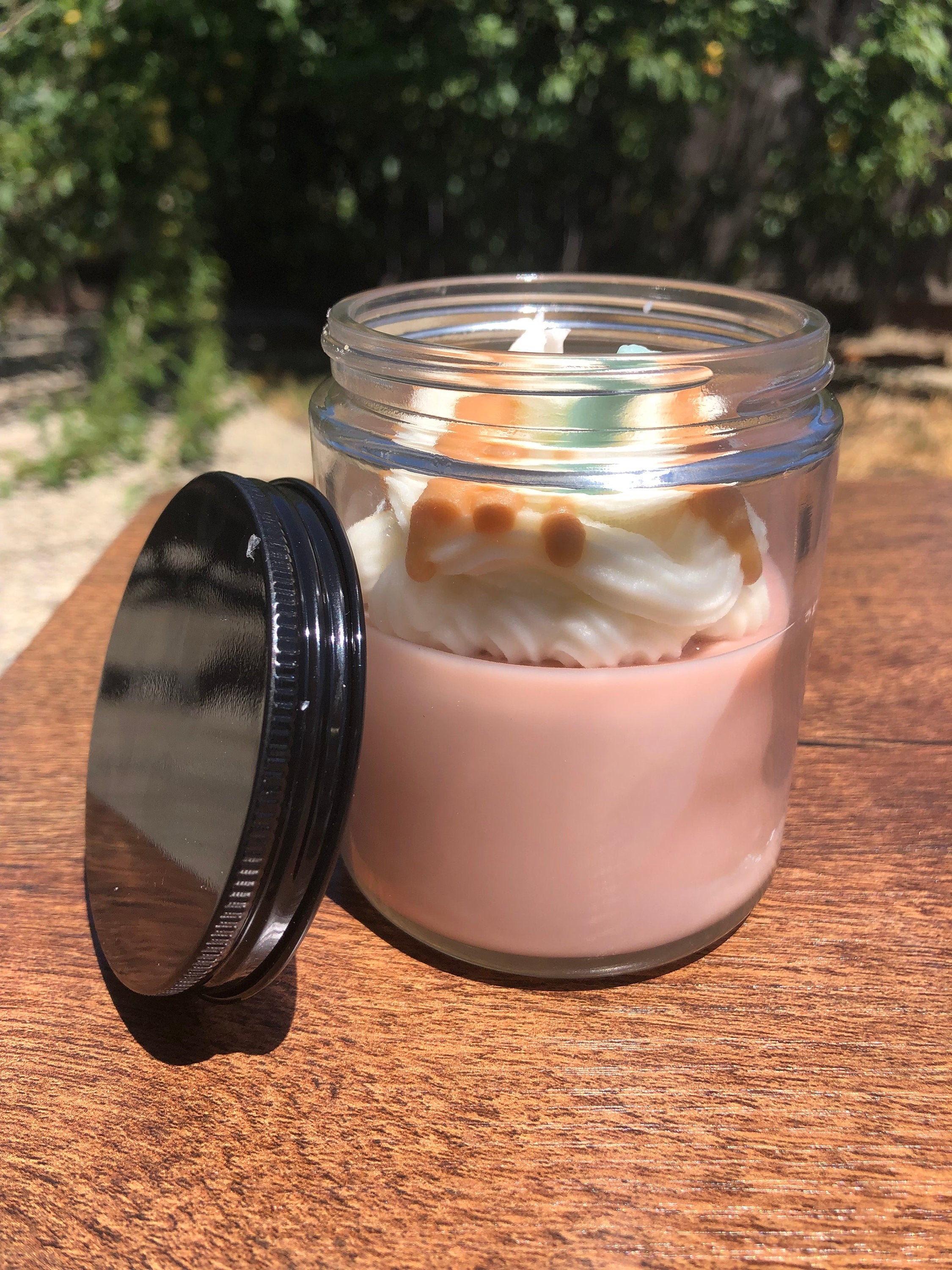 Vanilla Latte Candle // Coffee Candle // French Vanilla Scent Etsy