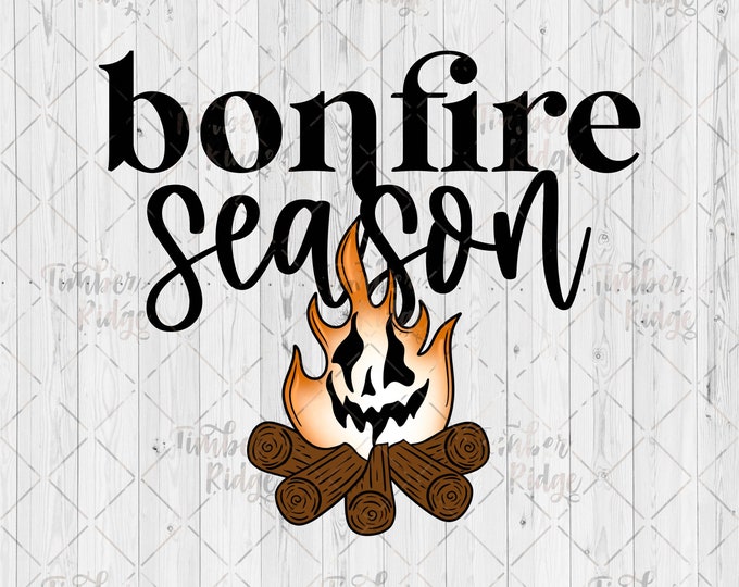 UV DTF Decal | Camping Decal | Tumbler Decal | Bonfire Season Decal | Camping Sticker