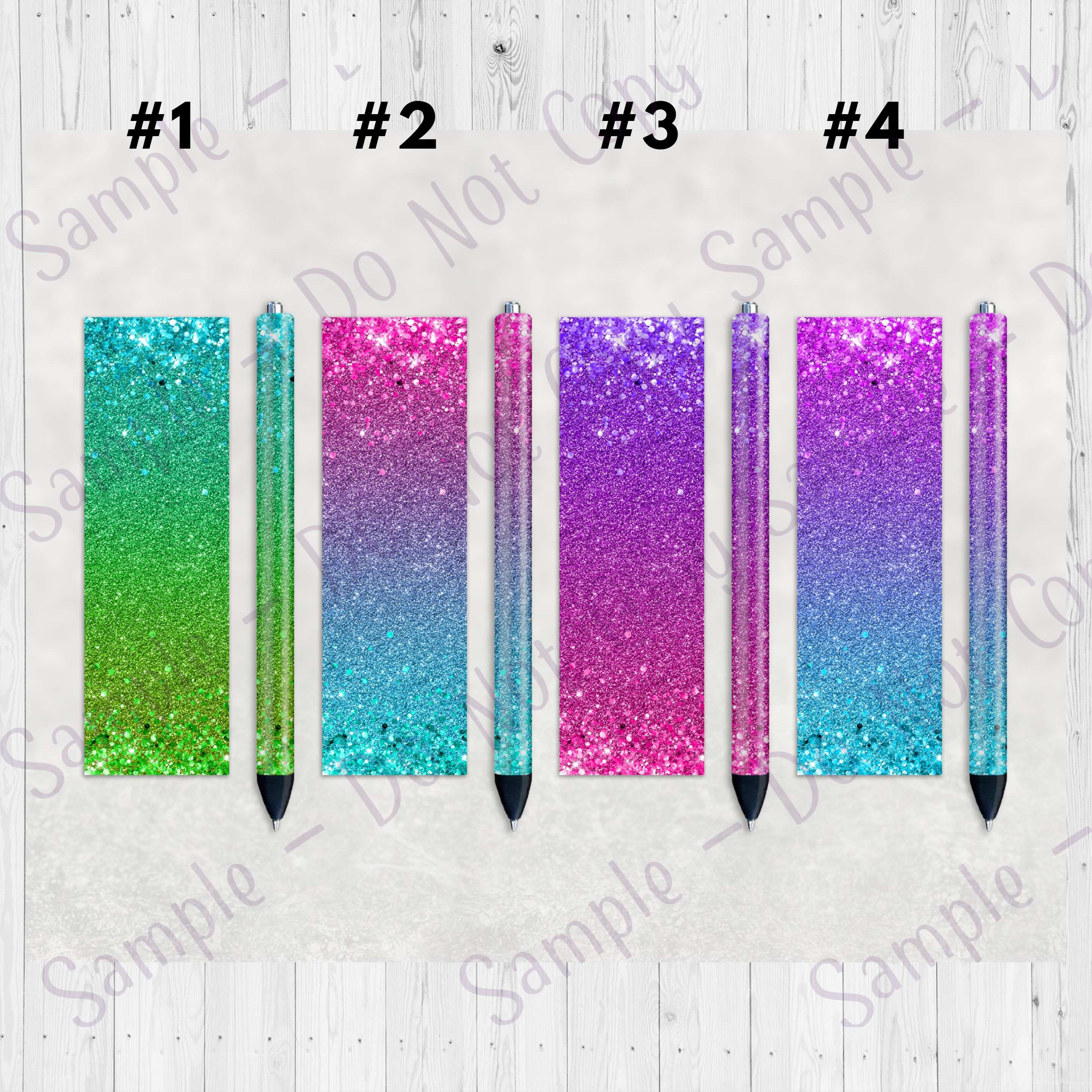 Ombre Glitter Pens – Winnies Wonders Creations