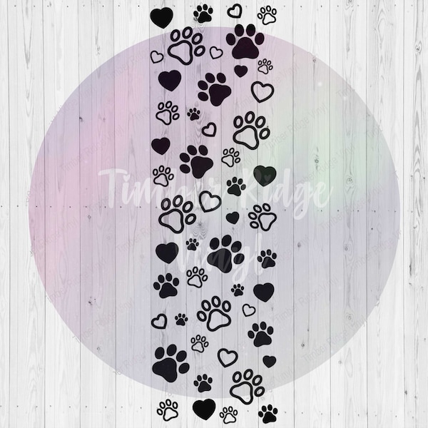 UV DTF Pen Wrap Dog Mom Pen Wrap, Doggy Pen Wrap , Paw Print Pen Wrap , Dog Pen Wrap, Epoxy Pen Wrap