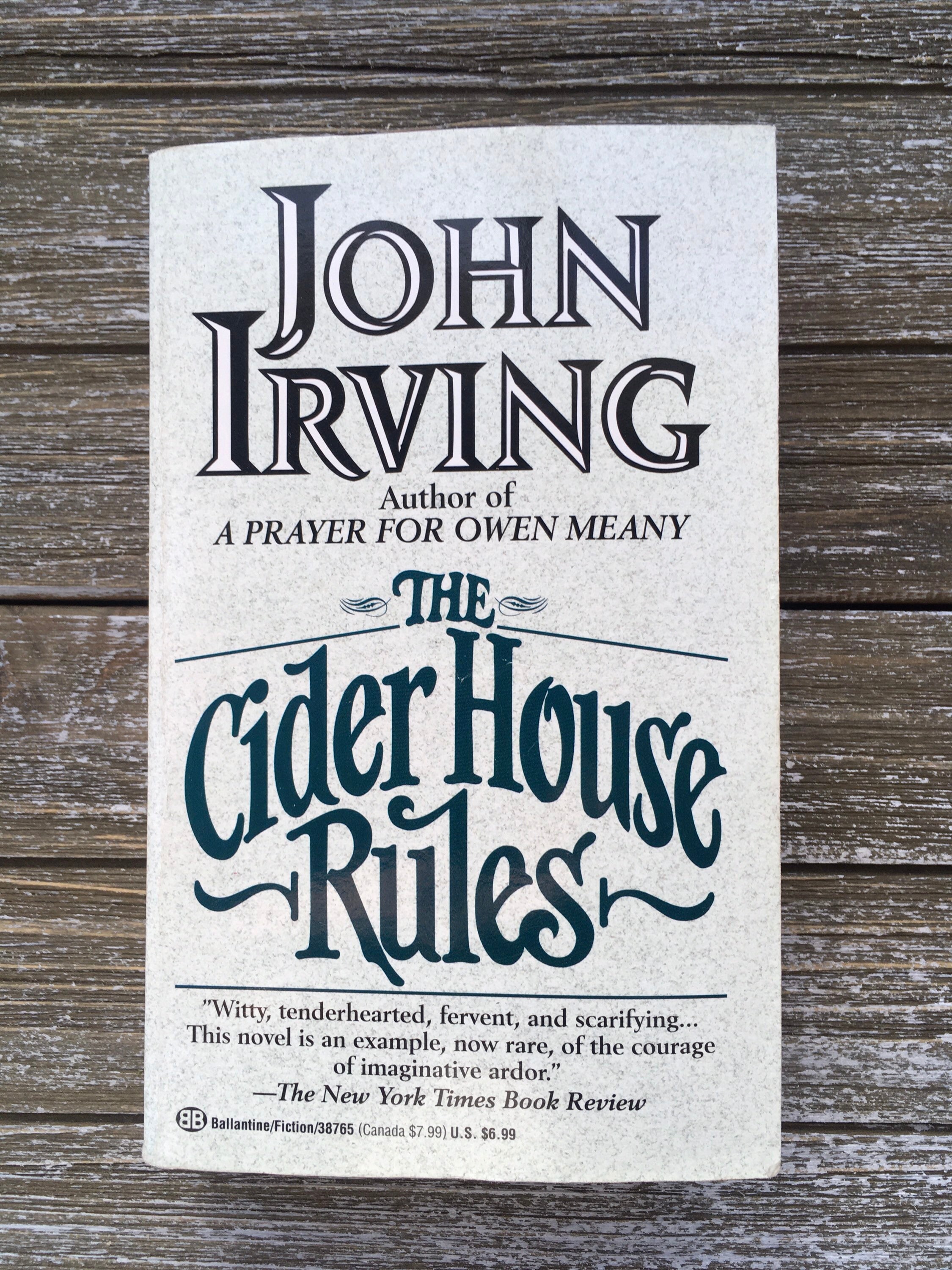 The Cider House Rules Etsy