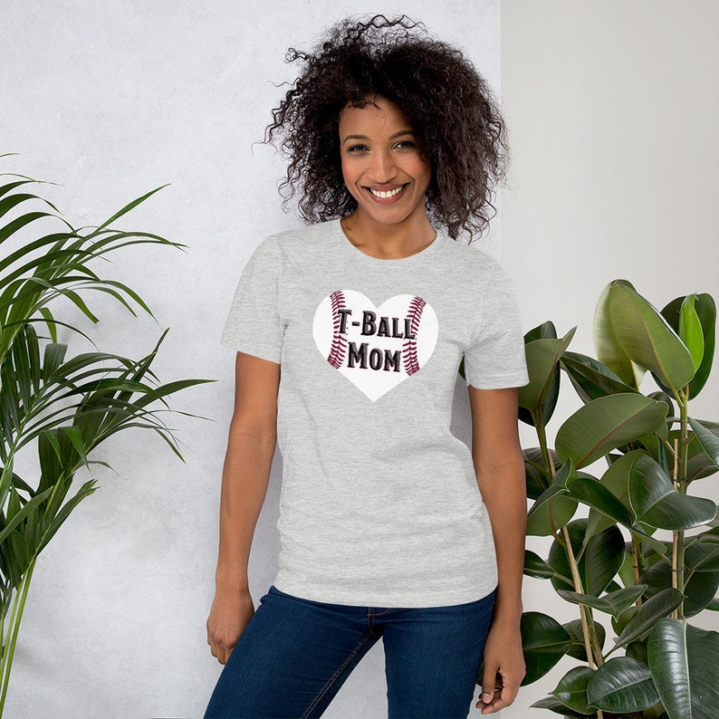 T-Ball Mom Tee Fun Baseball Shirt Fun Shirt For Mom Baseball Family T-Ball Mom Shirt T-Ball Mom T-Shirt
