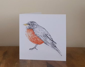 Robin Greeting Card