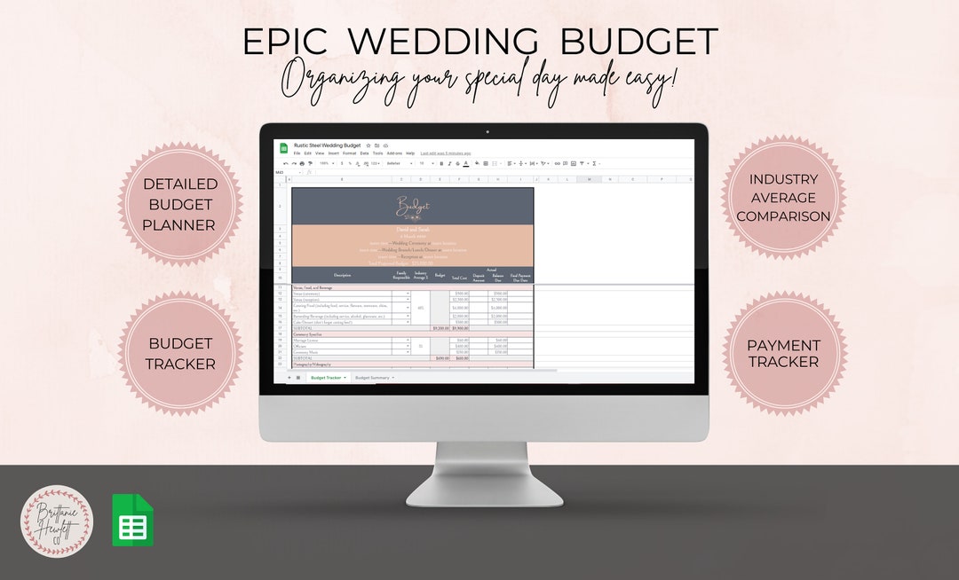 Il budget per il matrimonio epico include la pianificazione del