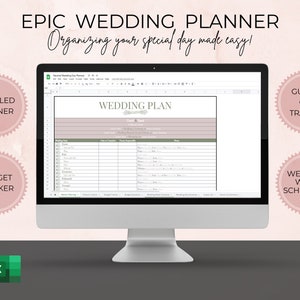 Effective Wedding Template - Personalized Wedding Planning Google Sheets - Wedding Checklist - Guest Spreadsheet - Digital Download