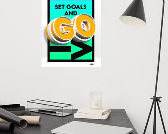 Set Goals Poster