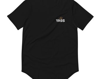 Yass Curved Hem T-Shirt