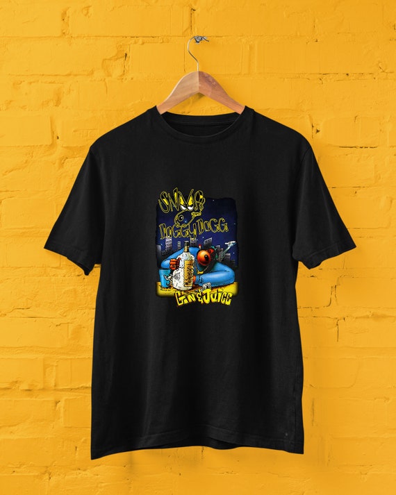 Snoop Dogg Gin and Juice Rap Album Cover Black Color Tee Etsy