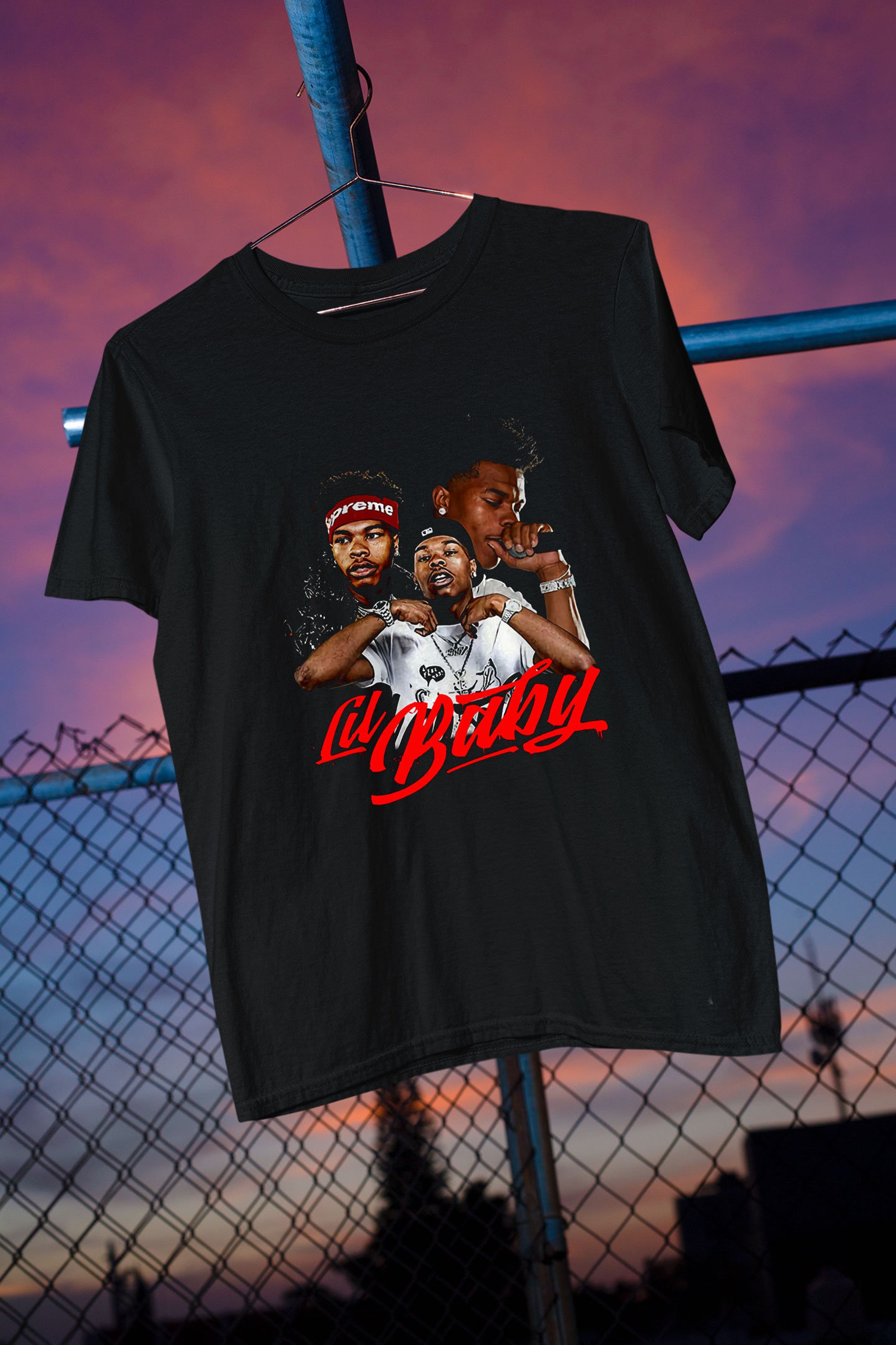 LIL BABY Schwarz Farbe T-Shirt Bestes Geschenk Weihnachten LIL BABY Schwarz Farbe T-Shirt Bestes Geschenk Weihnachten