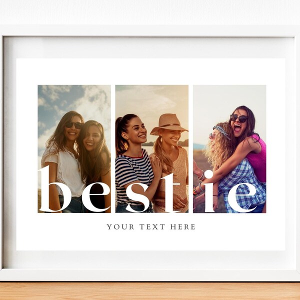 Best Friend Picture Collage Etsy