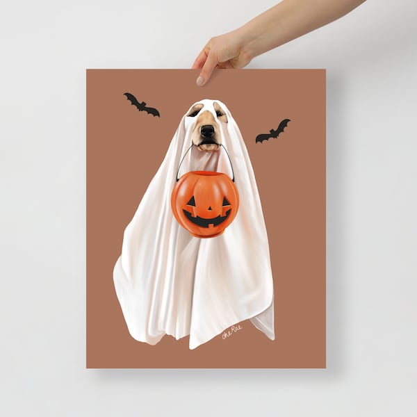 Ghost Dog Art Print