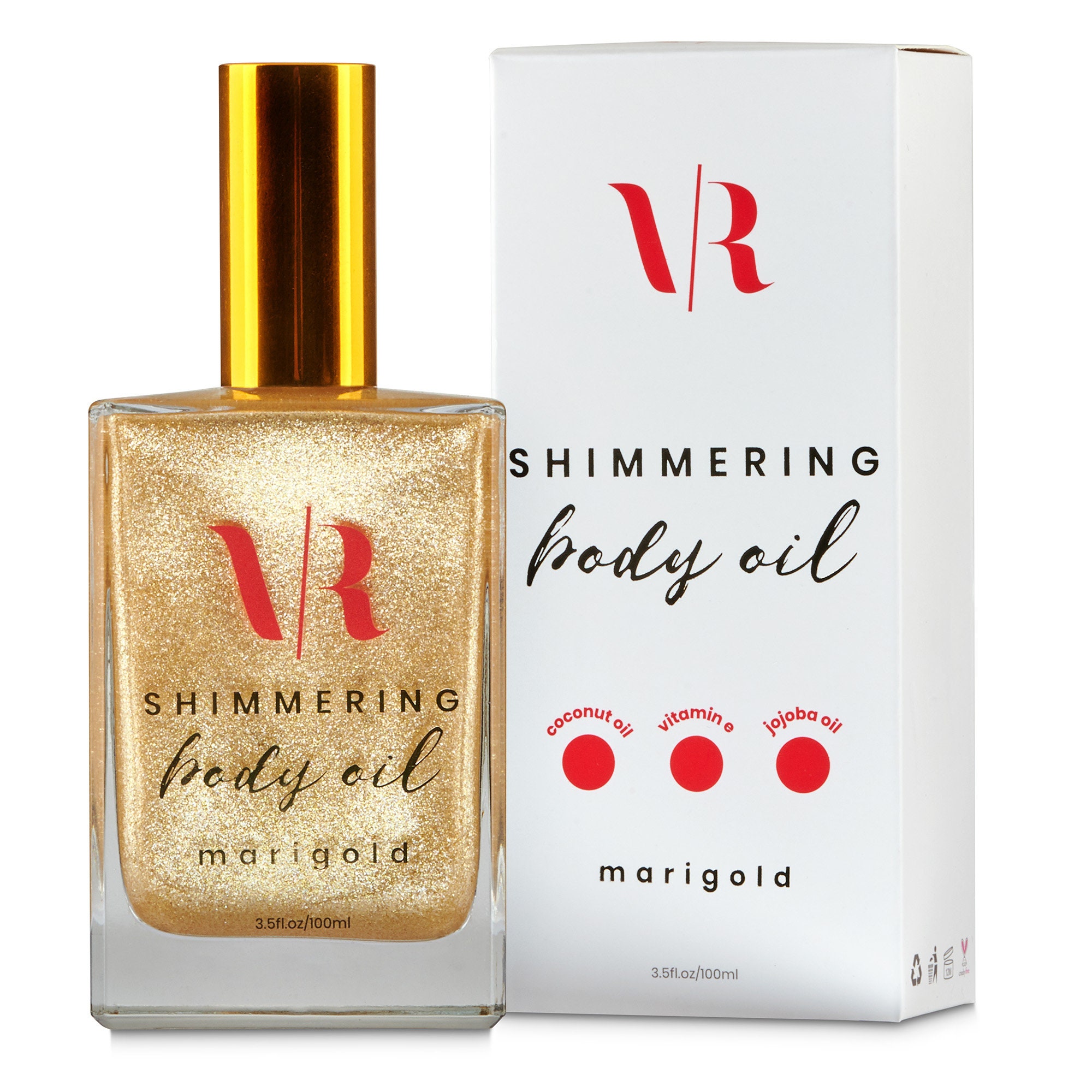 Shimmering Body Oils Etsy