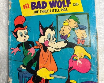 Nr. 21 Lil 'Bad Wolf und die drei kleinen Schweinchen Vintage Comic