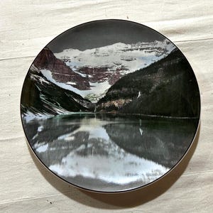 Royal Doulton Lake Louise and Victoria Glacier Collector Plate