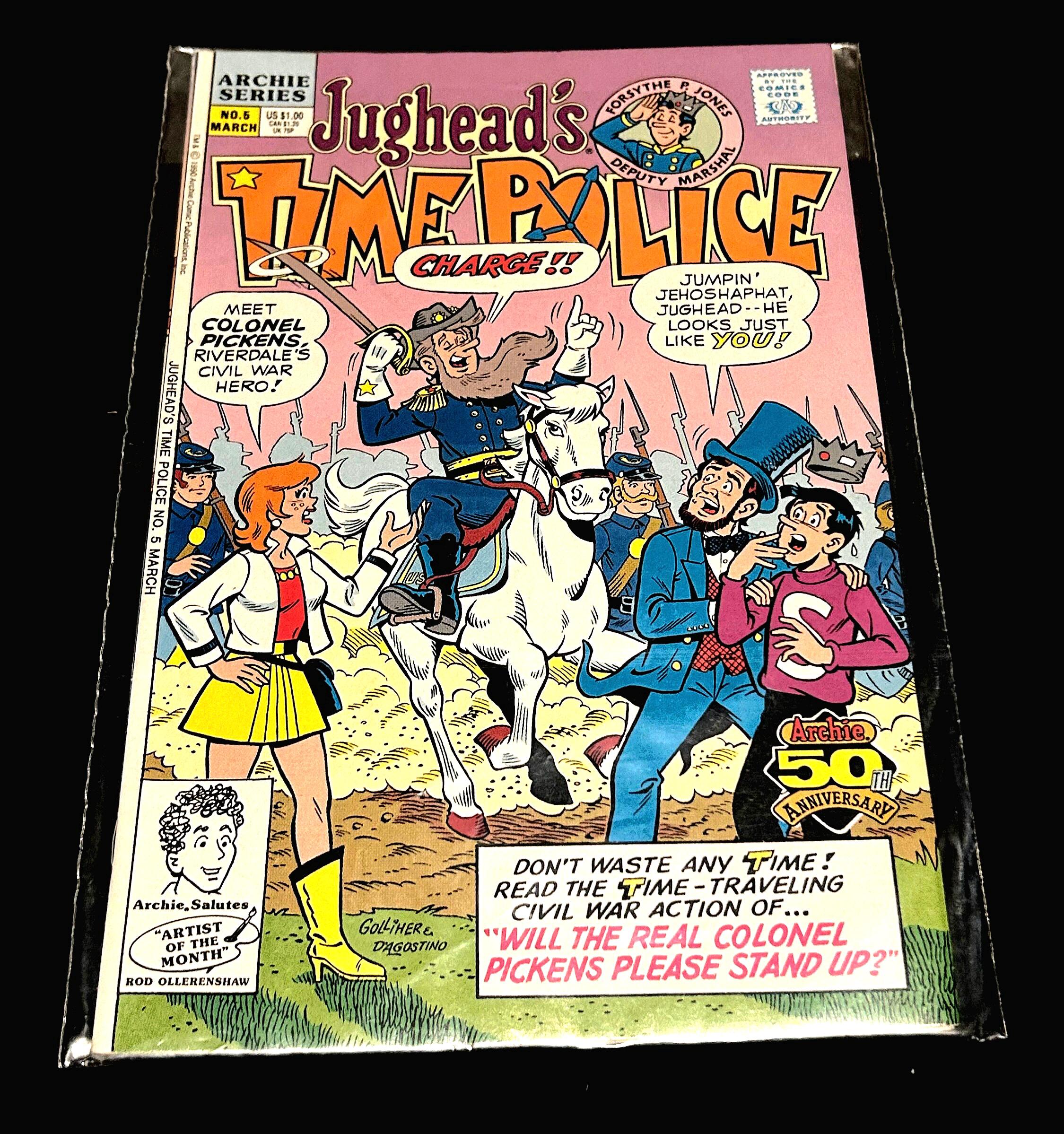 No. 5 Jughead’s Time Police - Archie Comic Series - Etsy UK