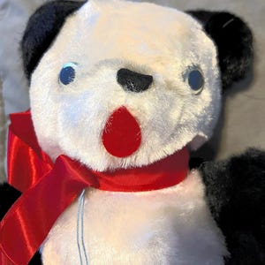 1960s plush panda - Etsy 日本