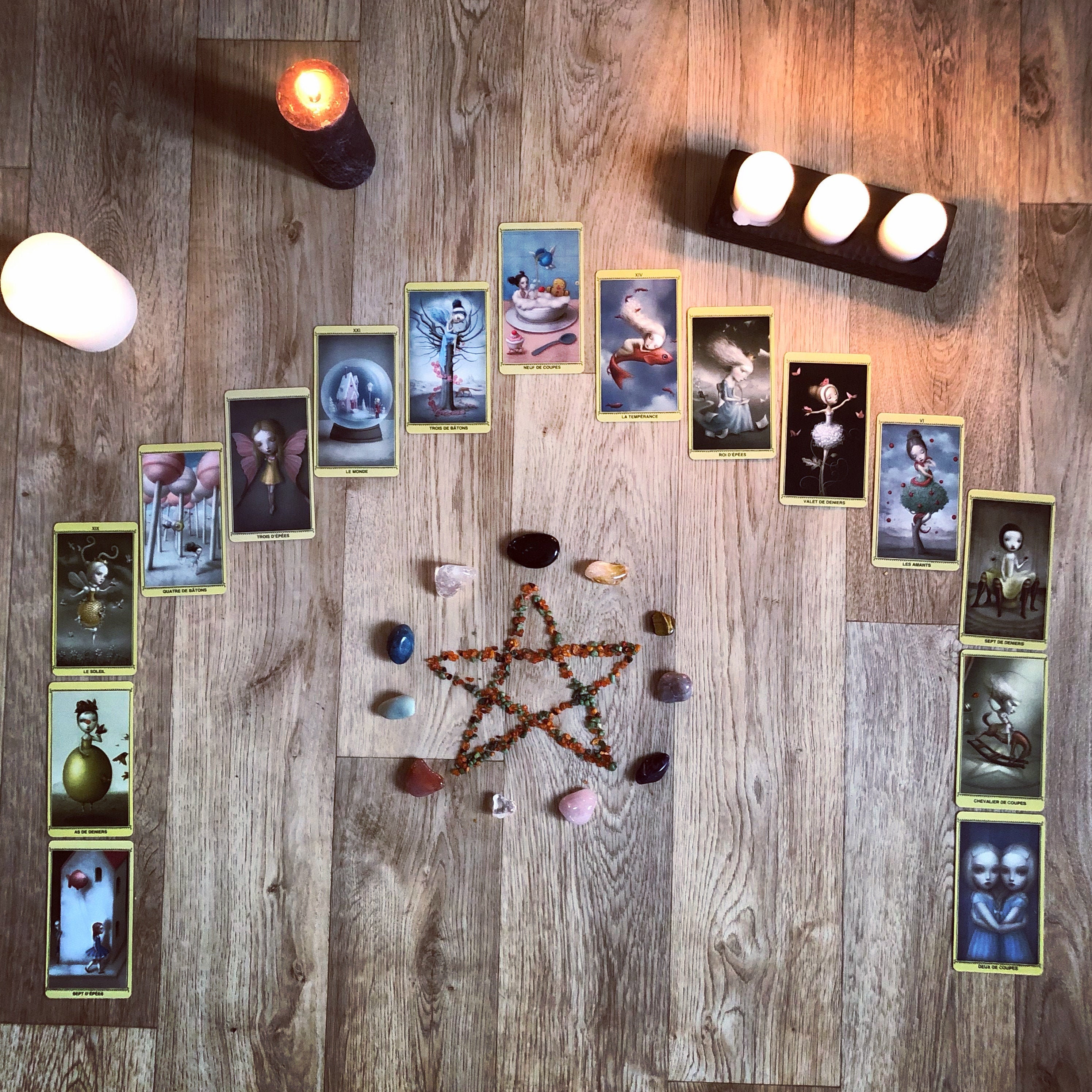 Tirages/Guidances de Tarots et Oracles Voyance Divination