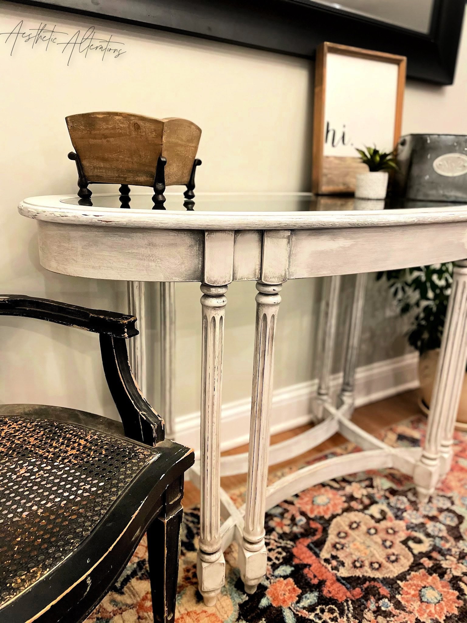 Entryway Table Oval - Etsy