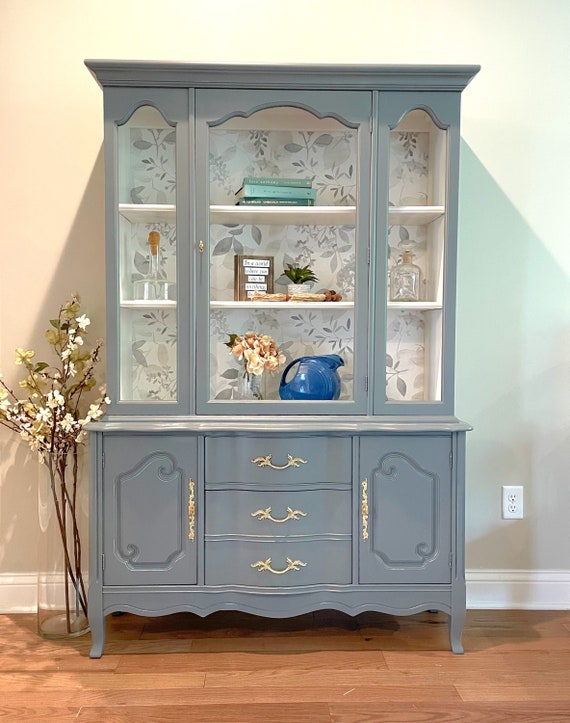 Chic Modern Farmhouse Hutch Etsy UK