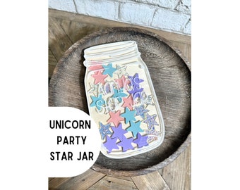 Reward Jar Magnetic Reward Jar for Kids Star Jar Custom Chart Chore Chart Potty Jar Classroom Reward Jar Gift For Kids