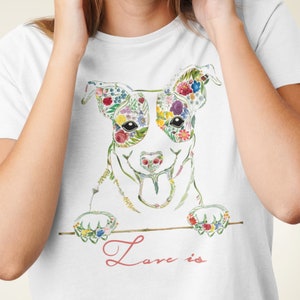 Jack Russell Terrier ∙ Jack Russell ∙ Jack Russell Shirt ∙ Russell Terrier Gift ∙ Russell Mom Shirt ∙ Gifts For Dog Lover ∙ Flower Dog Shirt