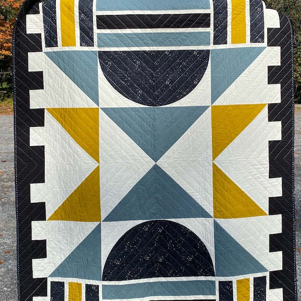 Modern Quilt Kit Etsy