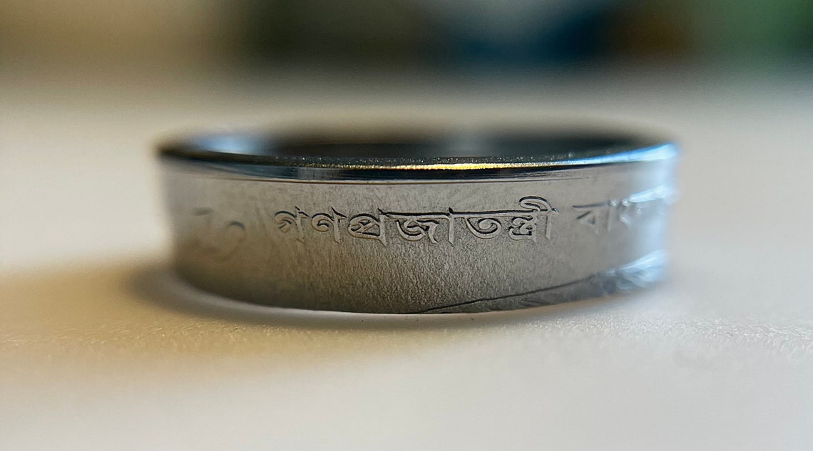Bengali Coin Ring bangladesh Taka Bengali Jewelry Hand Etsy