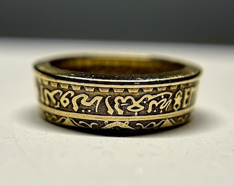 Moroccan Coin Ring | الخاتم المغربي | (Unisex) Hand Made Ring | CasaBlanca Ring