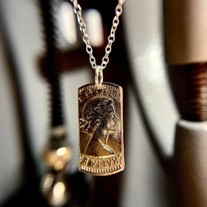 Queen Elizabeth the 2nd Pendant | UK Pendant | English Pendant | British Pendant | Great Britain Coin Necklace | Gift from England