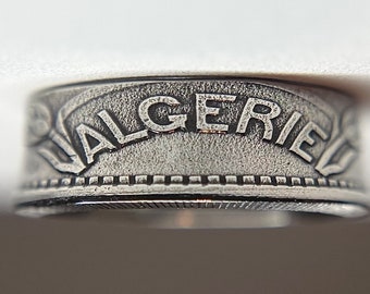 Algerian Coin Ring | الجزائر Ring | Hand Made Coin Ring.