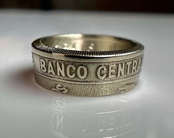 Anillo de Moneda Peruana Peru 100 Soles De Oro Joyeria Peruana Hecho a mano Anillo Lima Etsy Mexico