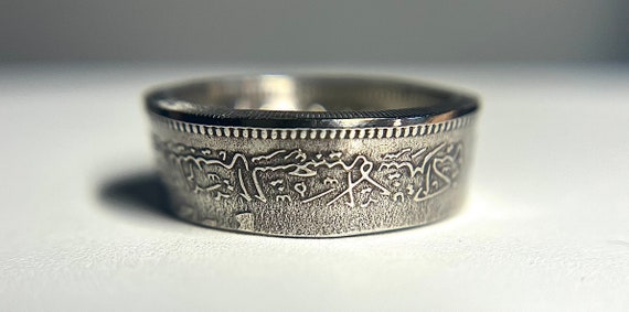 Hand Made Libyan Coin Ring | North African Jewelry | Unisex Libya Jewelry