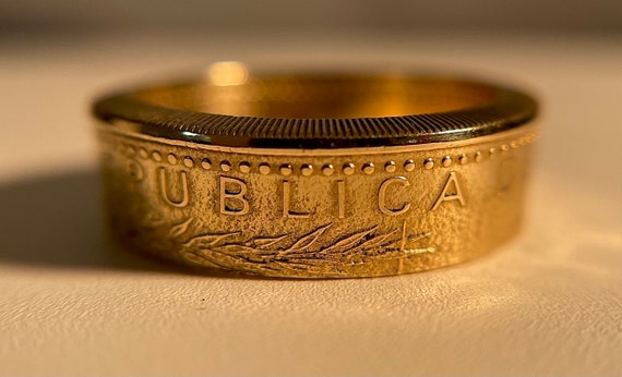 Guatemala Ring | Guatemalan Coin Ring | Quetzal Aztec Mayan Tikal Hand Made Ring | Guatemalteco | Gift from Guatemala | Anillo de Guatemala
