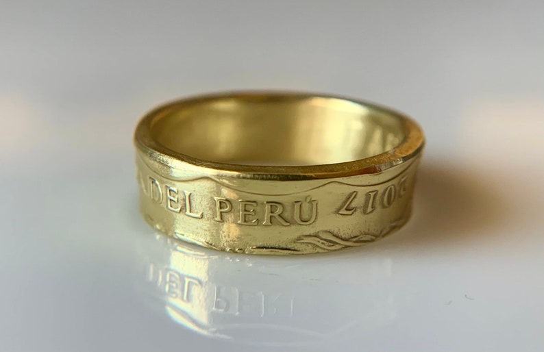 Peruvian Coin Ring