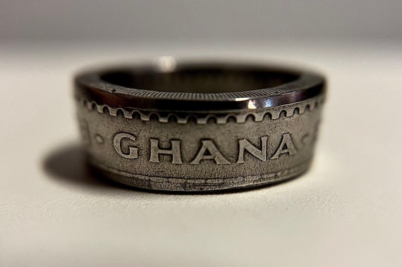 Ghana Coin Ring | Ghanaian Hand Made Ring