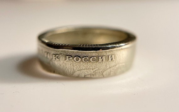 Russian Vintage Ring | Russia Coin Ring Ruble | БАНК РОССИИ | Moscow Ring