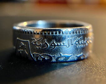 Syrian Coin Ring | Syria Ring | سوريا | Hand Made Syrian Jewelry |