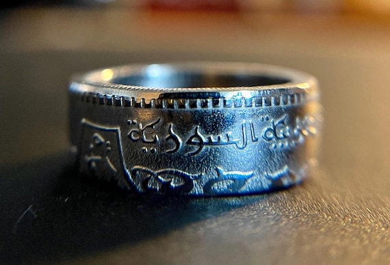 Syrian Coin Ring | Syria Ring | سوريا | Hand Made Syrian Jewelry |