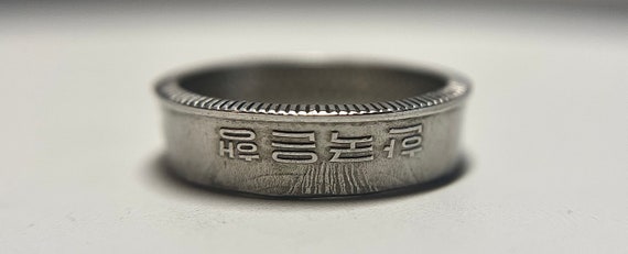 South Korean Coin Ring | Asia Mens and Women’s Ring | Hand Korean Jewelry Piece