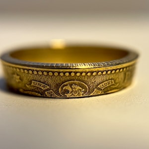 Spanish Ring | Spain Coin Ring Peseta | Anillo de España | Spanish Jewelry Peseta Ring | Hand Made Gift from Spain