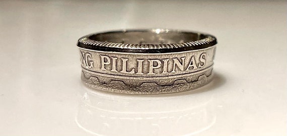 The Philippines Coin Ring | Filipino Ring | Hand Made
