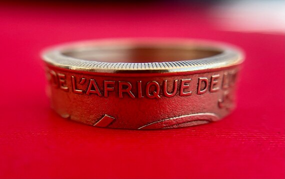 West African States Coin Ring