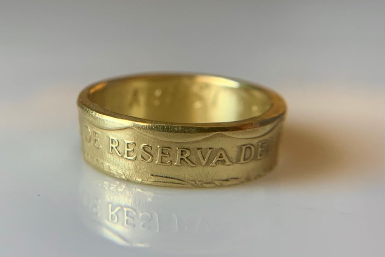 Peruvian Coin Ring
