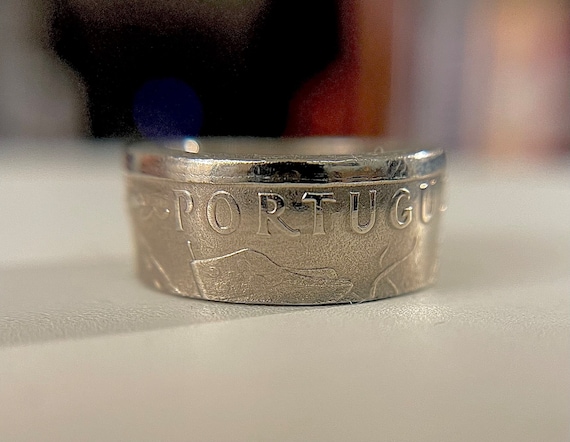 Portuguese Ring | Portugal Coin Ring | Handmade ring from Portugal | Anel de Moeda Portuguesa | Lisbon Ring | Gift from Portugal