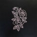 Flower 3 Roses Vinyl Decal Sticker for Cars, Trucks, SUVs, Mirrors, Laptops, Tumblers, Cups, Bottles, Window Decor, Bumper Sticker, Custom 