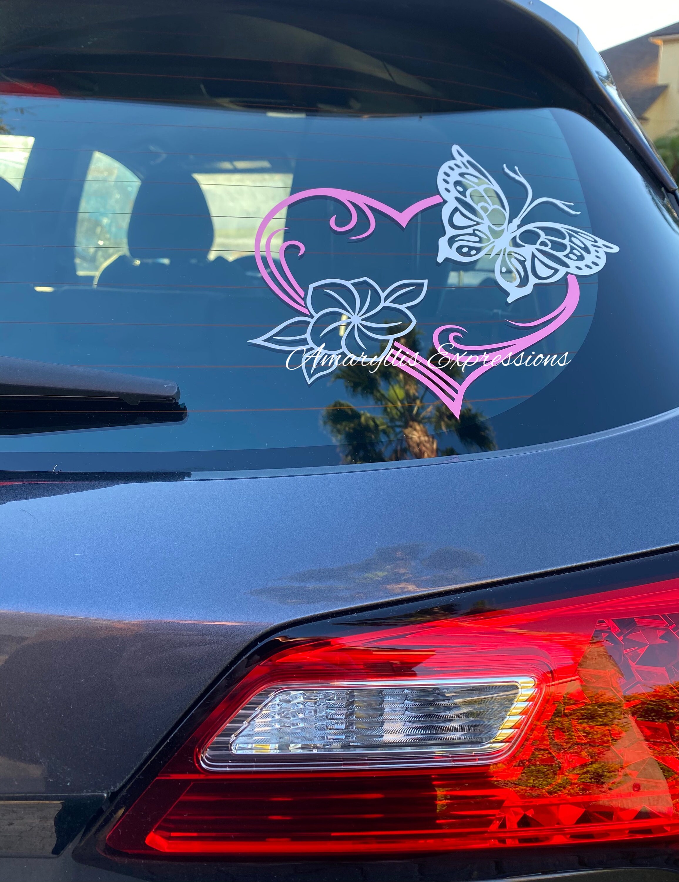 Printbeat Butterflies Vinyl Decals Stickers for Cars, Van